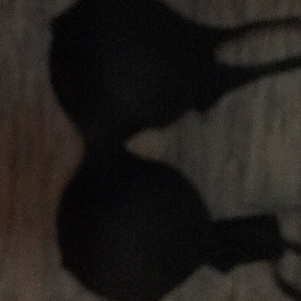 Victoria Secret plunge bra black
